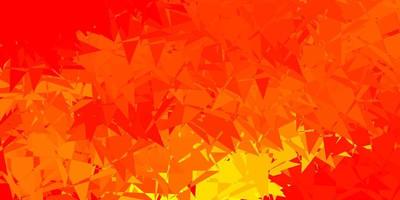 Light orange vector pattern with polygonal shapes.