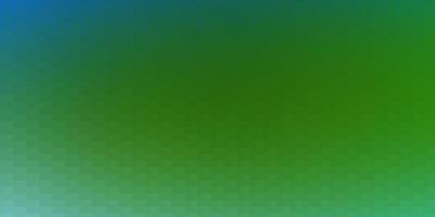 Light Blue, Green vector layout with lines, rectangles.