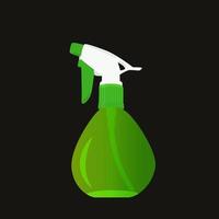 Green sprayer for plants. vector