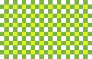 Colorful green pattern checkered background composed of multiple colors. Abstract pastel checker chess square background. Vector illustration.