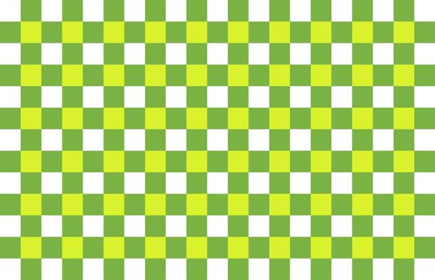 Colorful green pattern checkered background composed of multiple colors. Abstract pastel checker chess square background. Vector illustration.