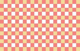 Colorful pattern checkered background composed of multiple colors. Abstract pastel checker chess square background. Vector illustration.