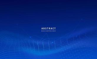Abstract Lines and Dots connect background design. Modern background for big data digital technology connection concept. Creative technology vector illustration