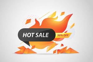 Big sale special offer banner template design. Modern badge template of discount special offer banner concept for business. Vector illustration