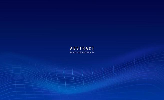 Abstract Lines and Dots connect background design. Modern background for big data digital technology connection concept. Creative technology vector illustration