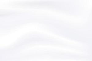 fondo de tela suave blanco limpio abstracto con ondas suaves. fondo de cortina suave curvo gris de lujo. ilustración vectorial vector