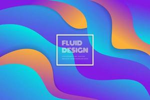 Minimal gradient geometric background with dynamic shapes composition. Abstract creative cool background with digital pattern for business poster or banner. Vector illustration