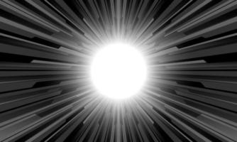 Abstract black grey circuit cyber technology futuristic zoom white design background vector