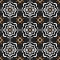 Old Ceramic Tiles Patterns vector