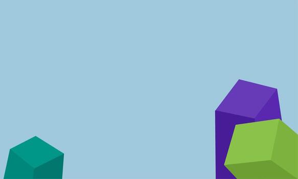 fondo de cubo simple vector