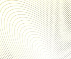 Gold luxurious circle pattern with golden wave lines over. Abstract background, vector illustration
