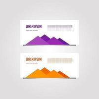 Vector Design Banner Background In Different Colors