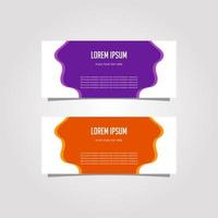 Vector Design Banner Background In Different Colors