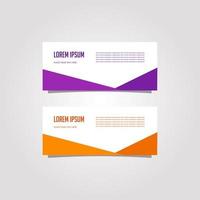 Vector Design Banner Background In Different Colors