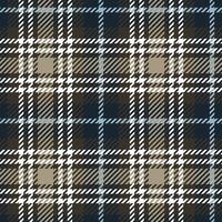 Texture plaid pattern for textile print, table cloths, clothes. Seamless pattern with green and brown tone colors tartan plaid vector