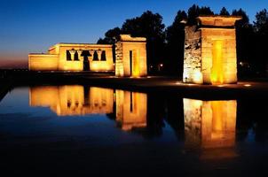 Temple of Debod, Templo de Debod, Madrid, Spain photo