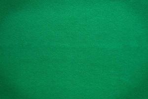 Poker table felt background in green color. There is a black vignette at the corner of the image. close up, texture, copy space, rummy, selective focus photo