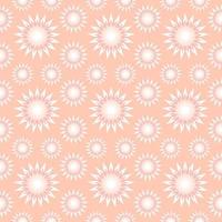 Creative Simple Flower seamless pattern background. vector