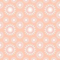 Creative Simple Flower seamless pattern background. vector