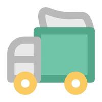 Delivery Van Concepts vector
