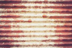 Rusty corrugated iron metal texture photo