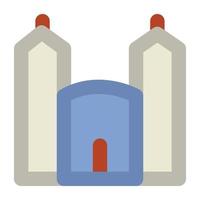 Trendy Mosque Concepts vector