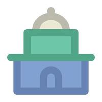Trendy Mosque Concepts vector