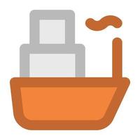Trendy Steamboat Concepts vector