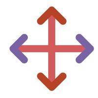 Criss Cross Arrows vector