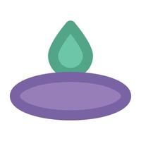 Candle Flame Concepts vector