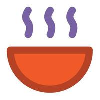 Trendy Soup Concepts vector
