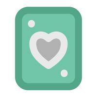 conceptos de tarjeta de corazón vector