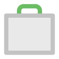 Trendy Briefcase Concepts vector