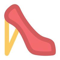 Heel Shoes Concepts vector