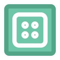 Clothes Button  Concepts vector