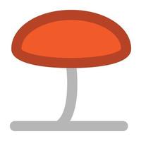 Trendy Mushroom Concepts vector