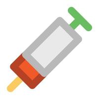 Trendy Syringe Concepts vector