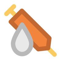 Trendy Syringe Concepts vector