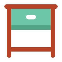 Desk Drawers Concepts vector