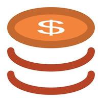 Coins Stack Concepts vector