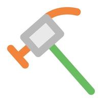 Trendy Hammer Concepts vector