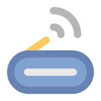 conceptos de enrutador wifi vector