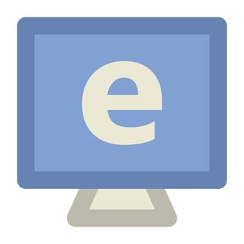 E Learning Concepts vector