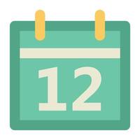 Trendy Calendar Concepts vector