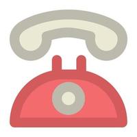 Trendy Telephone Concepts vector