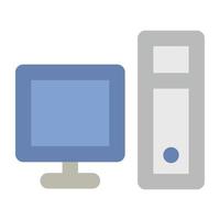 Trendy Computer Concepts vector