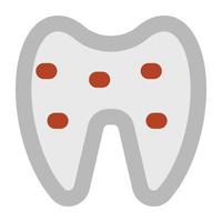 Trendy Dental Concepts vector