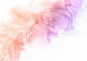 Pastel coloured alcohol ink design vector