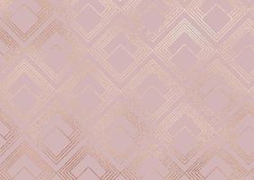 fondo de patrón decorativo de hoja de oro rosa