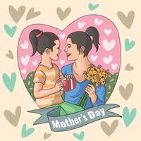 Mothers Day Concept vector